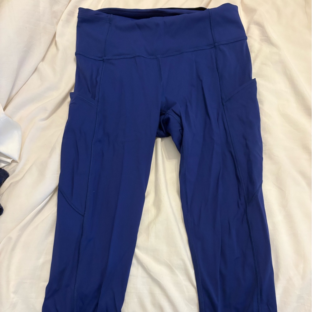 Lululemon Athletica Deep Blue Leggings